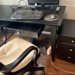 World Market Desk Bookcase Office Swivel Chair Printer Stand File Cabinet