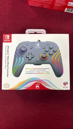 Nintendo Switch Afterglow Wave Wired Controller