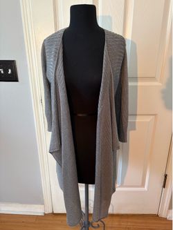 Eileen Fisher Silk Swing Blend Cardigan Sz XS