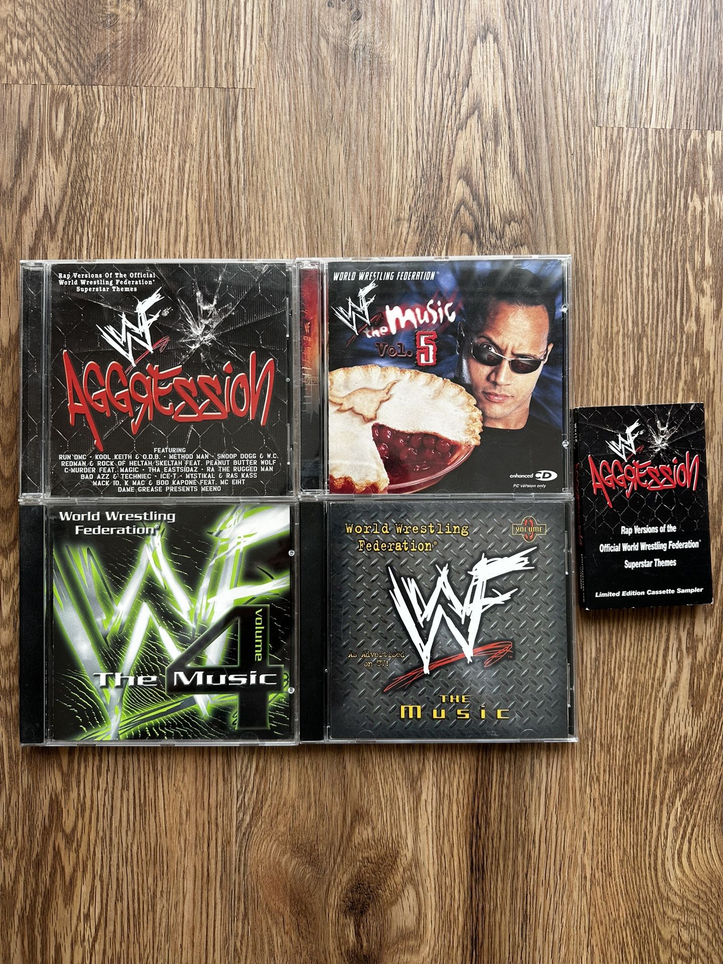 WWF Music CDs / Cassette