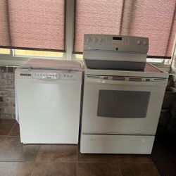 Dishwasher and Stove