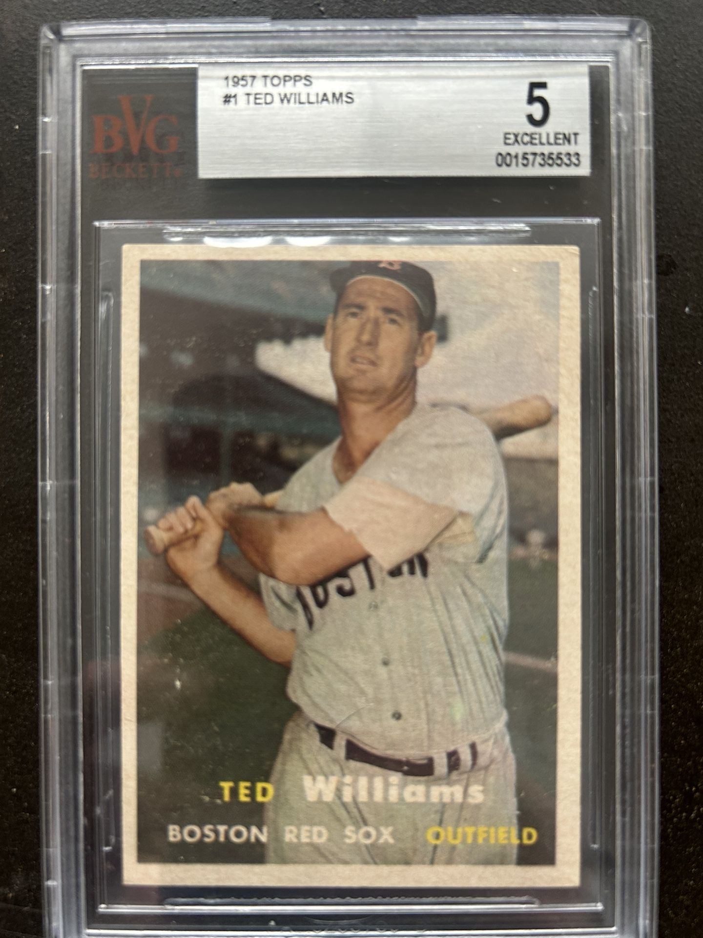 1957 Topps Ted Williams - EXCELLENT