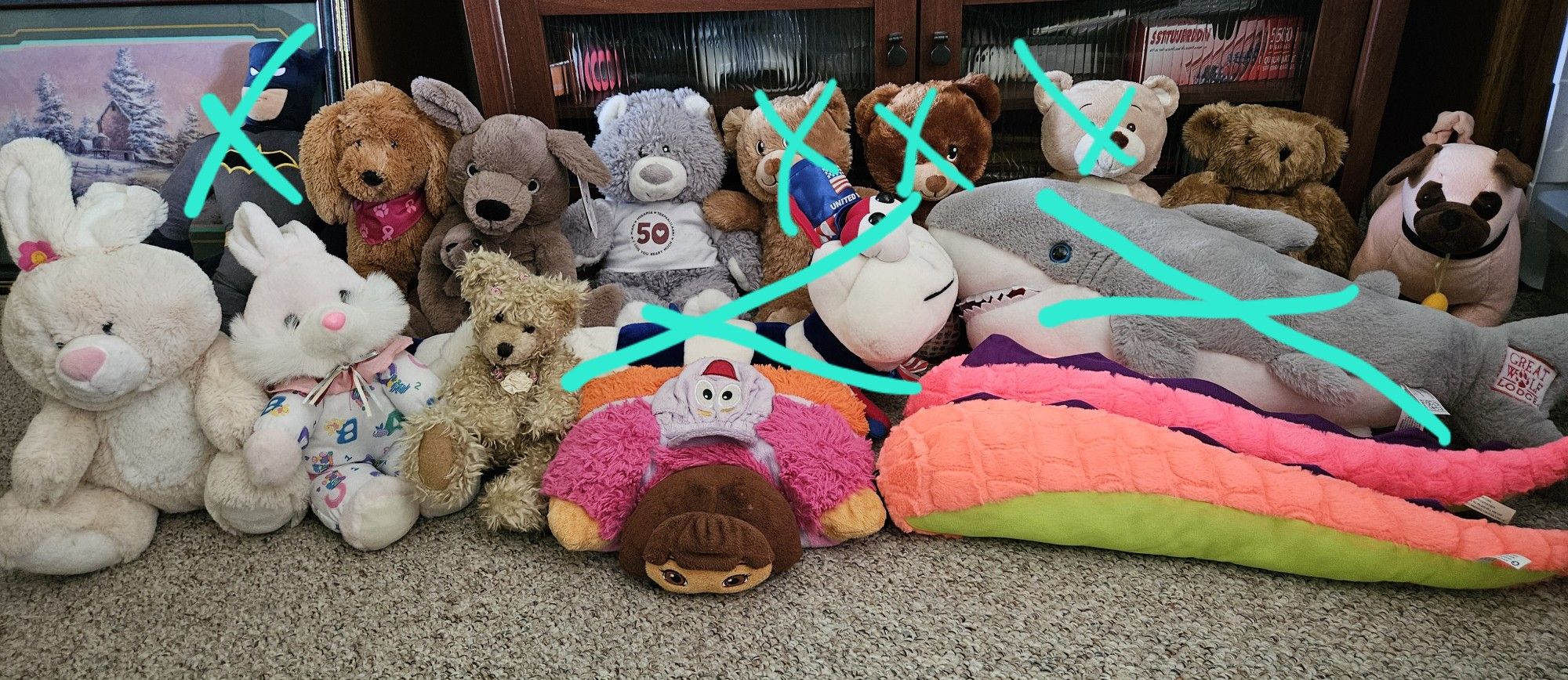 Miscellaneous Stuffed Animals $5 Each Or 3 For $10