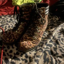 Steve Madden Cheetah Boots