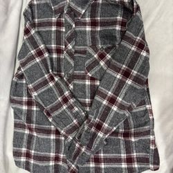 Boy Flannel Size. 10/12 