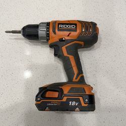 Rigid Drill With Battery