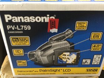 Panasonic PV-L759 VHS Camcorder barely used! $50!