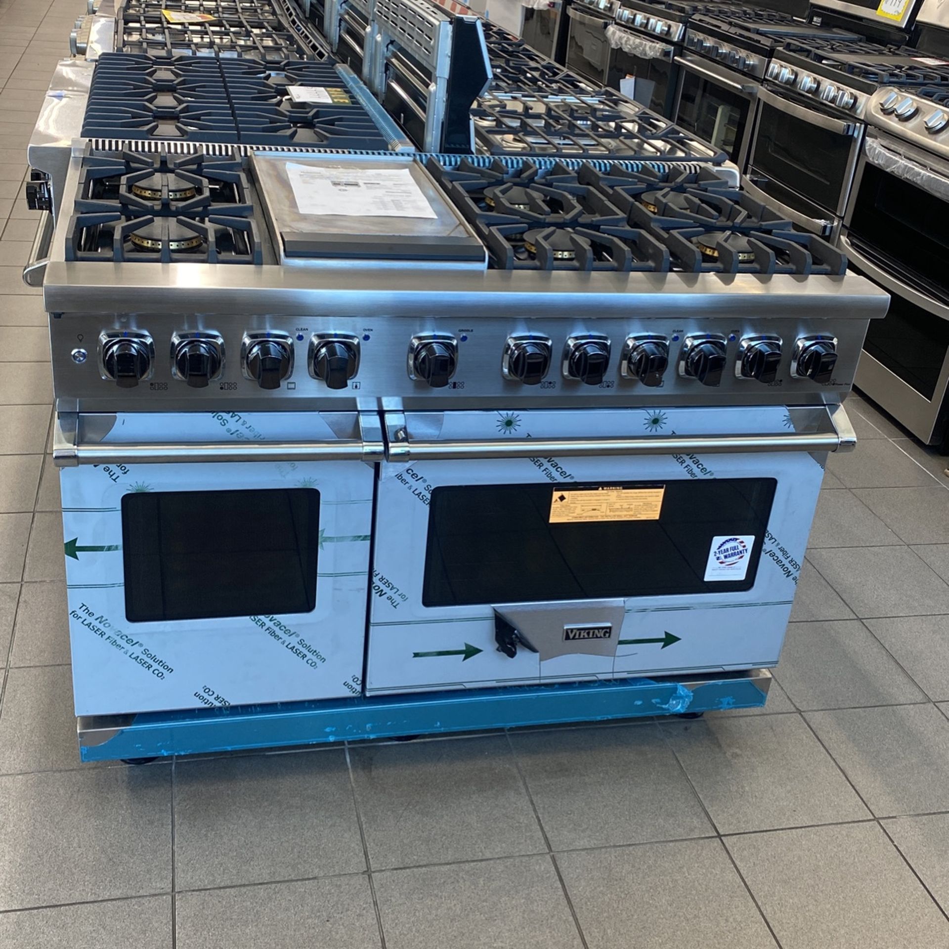 Viking 5series Stainless Steel Gas Stove