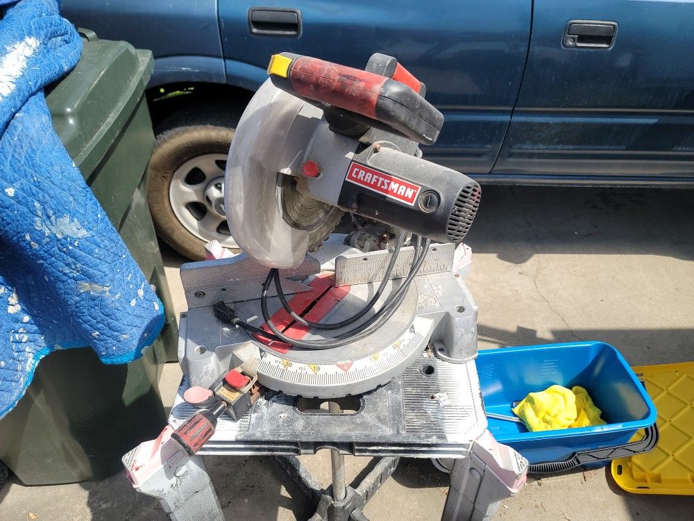 Craftsman Dual Compound Miter Saw 10 Inch