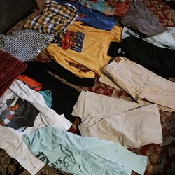 Ropa De Niño Size 14/16 18 Todos Por $20