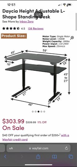 Standing Desk - Mint Condition
