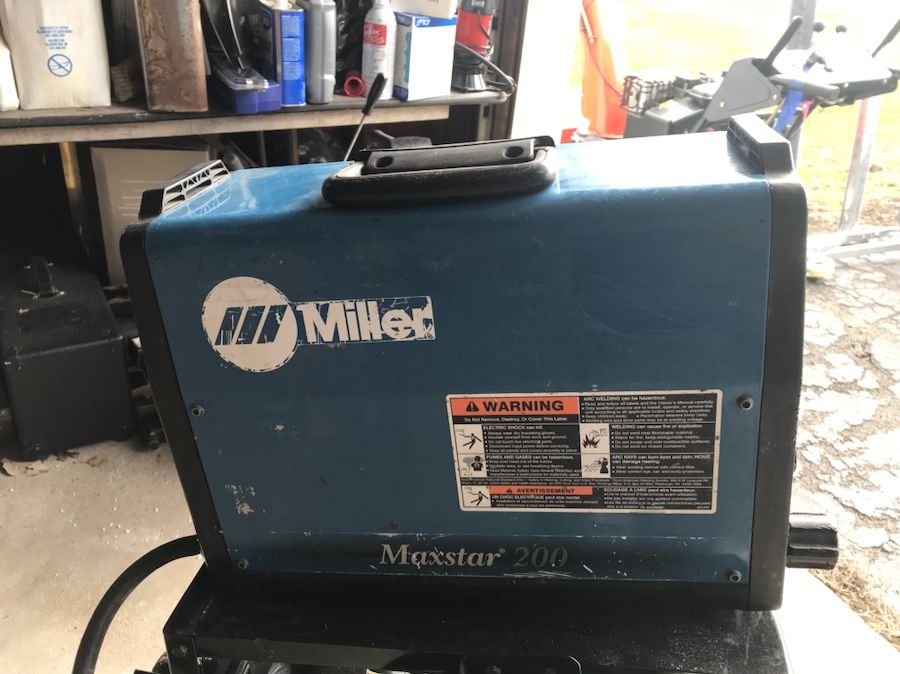 Miller maxstar 200 str stick/tig welder