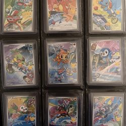 Pokemon First partner collection mint  full 8 freshly pulled 180$