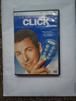 Click DVD Adam Sandler Christopher Walken Kate Beckinsale