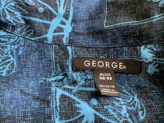 2 Mens XL George Brand Short Sleeve Shirts - Make Offer