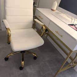 Computer chair & Desk perfect condition