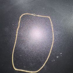 10k Gold Rope Chain (16in)
