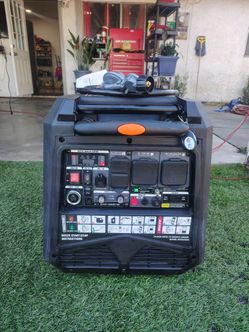 dual fuel inverter silent generator with electric start & remote control 8500w
