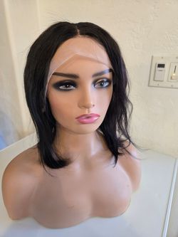 Brown 14in wig HH 13x4 lace