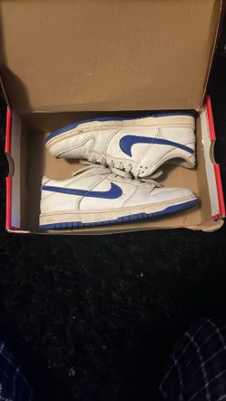 Nike Dunk Low White Hyper Royale