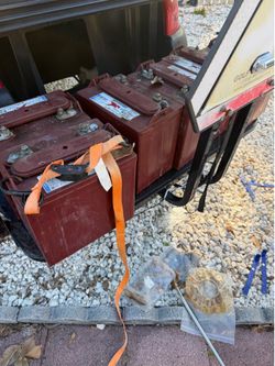 Trojan 8v batteries 6x8v