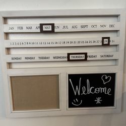Monthly Slide Calendar 