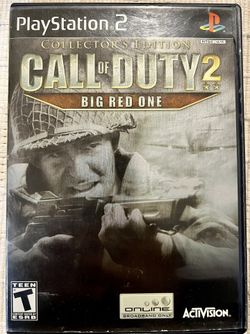 Call of Duty 2: Big Red One (Collector’s Edition) Sony Playstation 2 PS2 CIB Complete