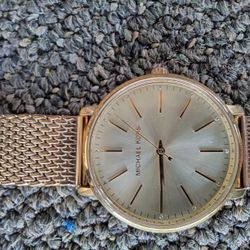 Michael Kors Gold Tone Stainless Steel Women's Watch 