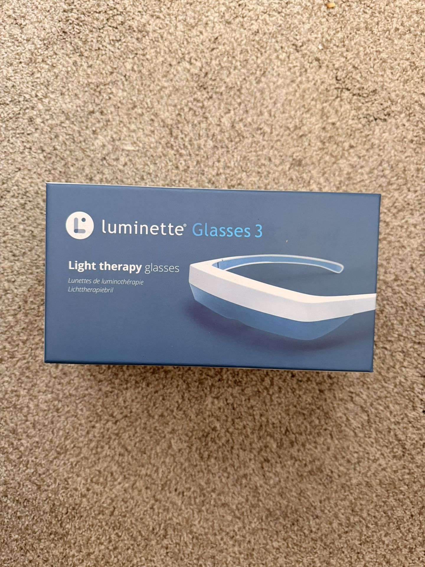 NEW Luminette 3 Light Therapy Glasses – Blue