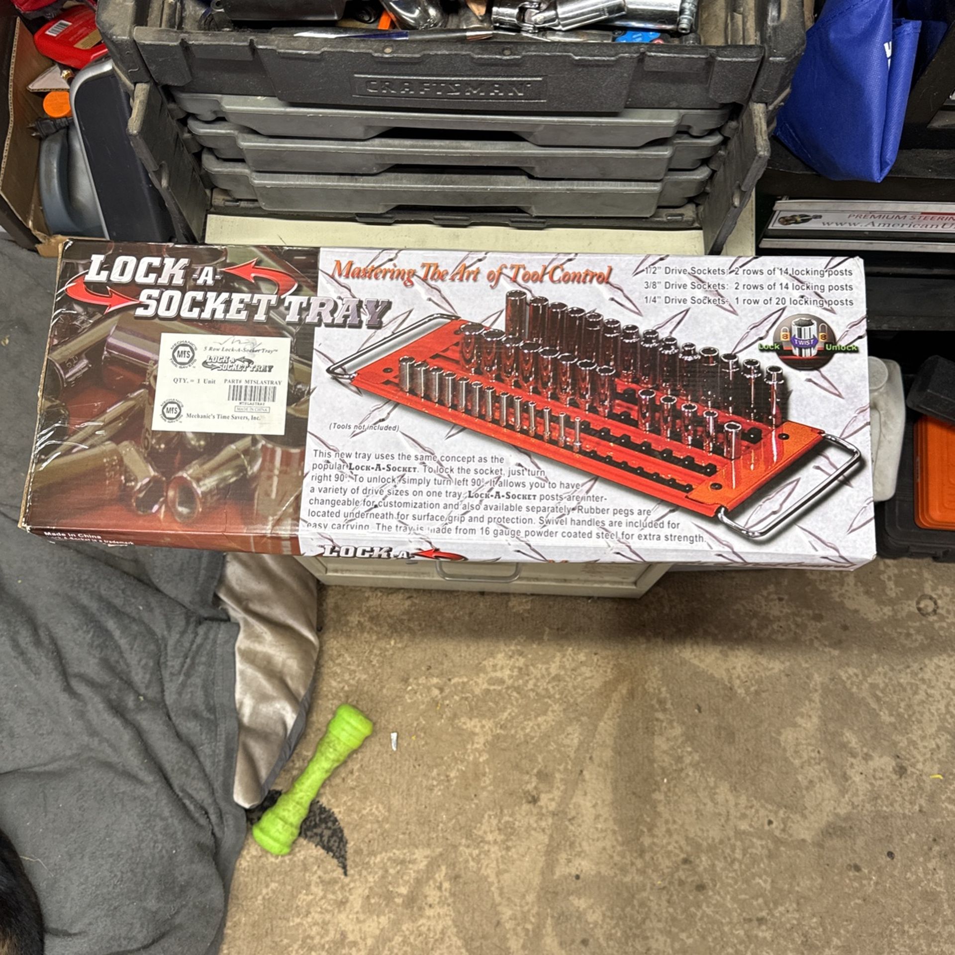 Lock A Socket Tray