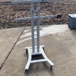 Rolling TV stand