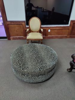 Chair and ottoman