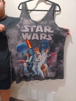Star Wars Womans Sleep Wear Shirt
