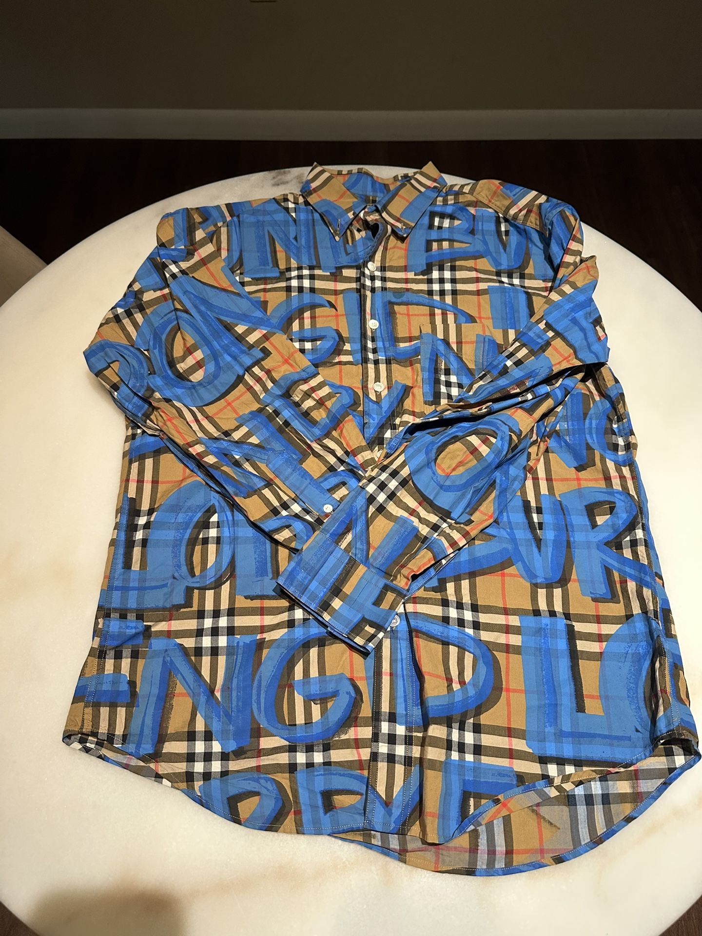 Burberry Shirt Graffiti