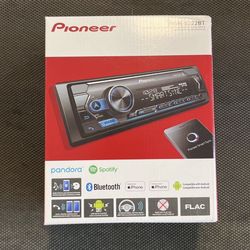 Pioneer Single Din Radio Digital Media Receiver With Bluetooth USB