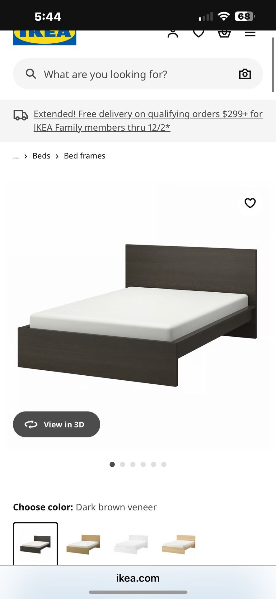 King Size Bed frame
