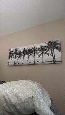 Palm trees decor