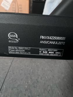 VMAX VX4 LT Electric Scooter