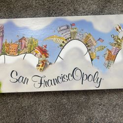 Vintage San Francisco Monopoly Game 