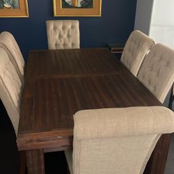 Dining Table With 6 Chairs