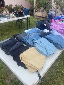 Clothing for girls 5,6 and 8 to 10 and women’s shoes