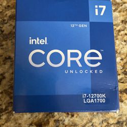 Brand New Intel Core i7-12700k Gaming Desktop Processor 12 (8P+4E) Cores up to 5.0 GHz Unlocked LGA1700 600 Series Chipset 125W