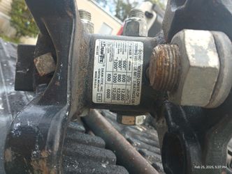 Hitch And Tension Bars W/ Brackets