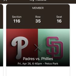 Padres Vs Phillies Friday 4/27