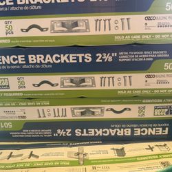 Box Of 50 WAP Fence Brackets