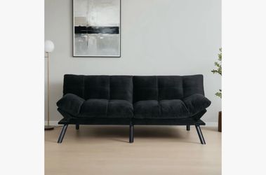 Black futon