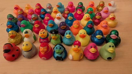 50 Assorted Rubber Ducks – Huge Variety – Cruises, Jeeps, Party Favors, Prizes, Classroom Rewards