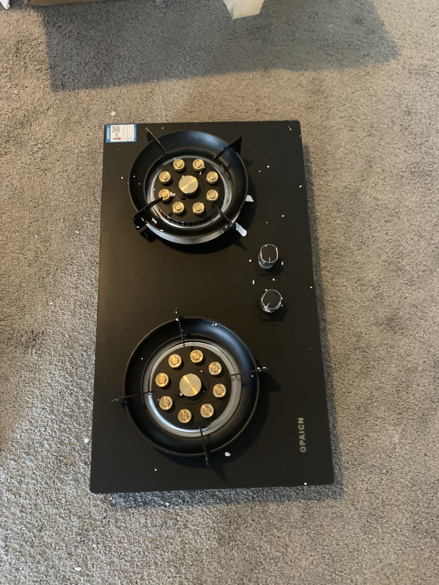 O poach Counter Top Gas Stove