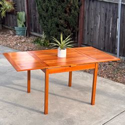 Danish Modern Extendable Dining Table – Vintage MCM Made in Denmark