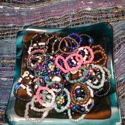 SEED BEAD STRETCHY RINGS